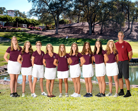 yearbook-varsity golf team
